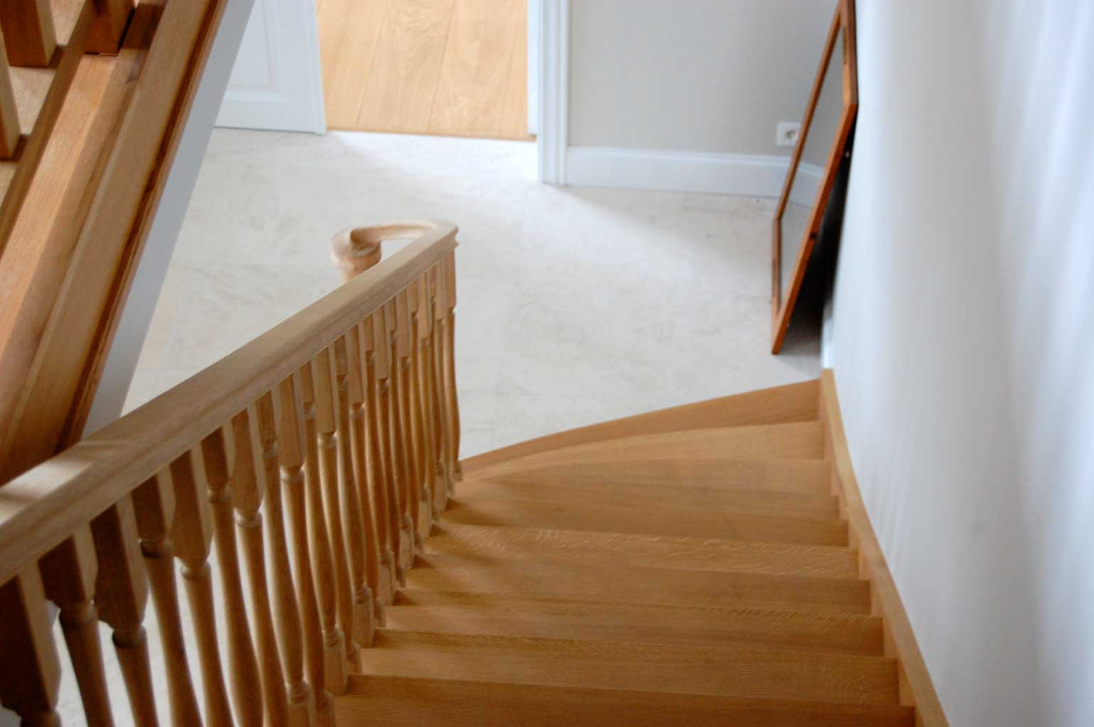 Escalier en bois sur mesure